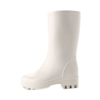 รองเท้าบูทสีขาว