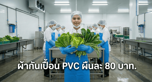 ผ้ากันเปื้อนโรงงาน