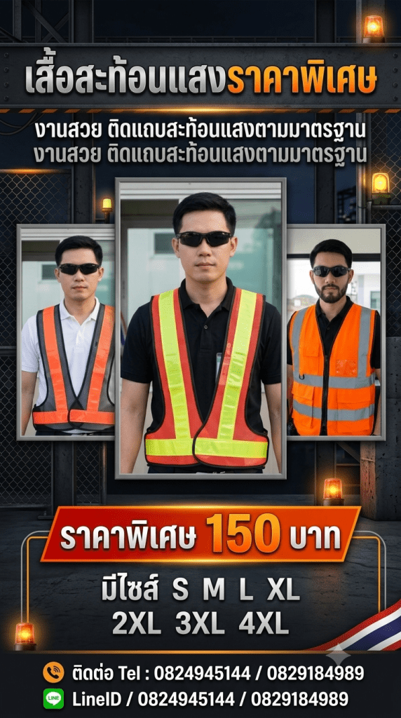 เสื้อสะท้อนแสง